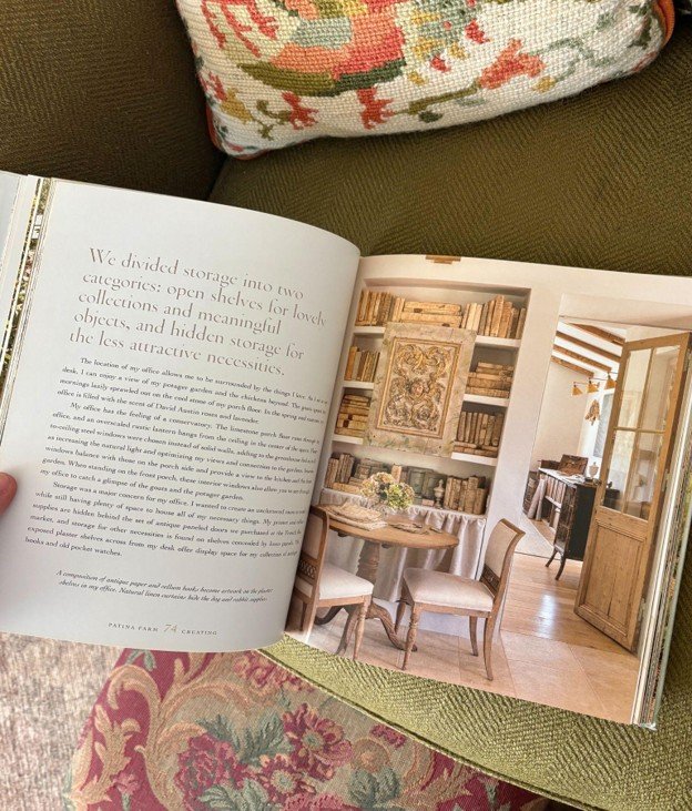 Patina Farm coffee table book by Brooke and Steve Giannetti